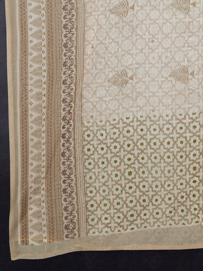 Luxe Organza Base Dupatta Chiku
